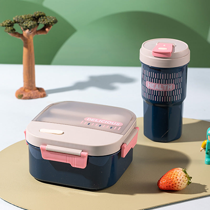 Vielseitige Auslaufsichere Lunchbox mit Besteck