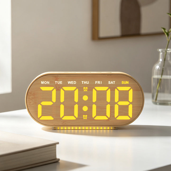 Digitaler Lichtwecker mit Temperaturanzeige Karnz