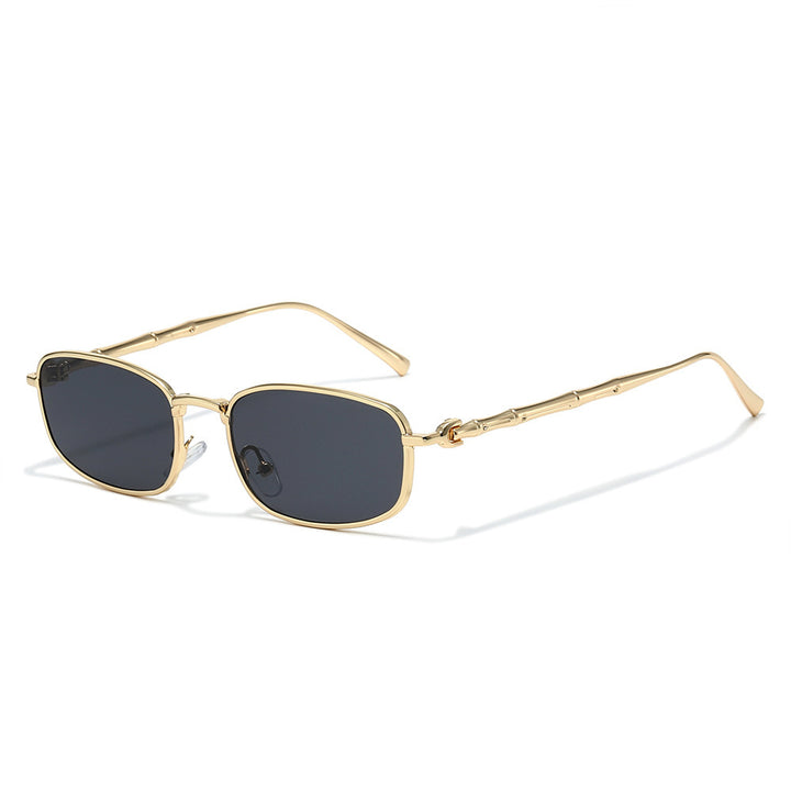 Chic Bamboo-Inspirierte Rahmen Sonnenbrille Karnz
