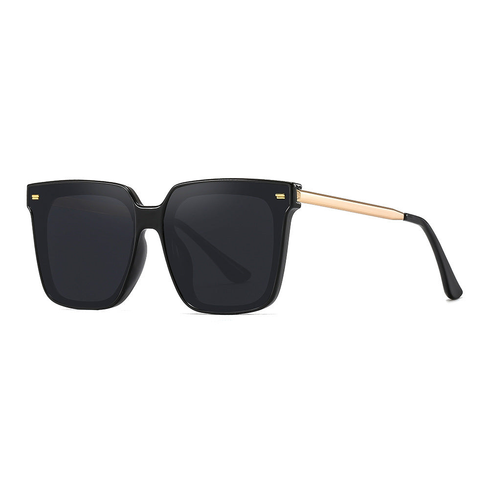 Damen Oversize Sonnenbrille mit modernem quadratischem Rahmen Karnz