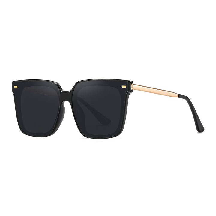 Damen Oversize Sonnenbrille mit modernem quadratischem Rahmen Karnz