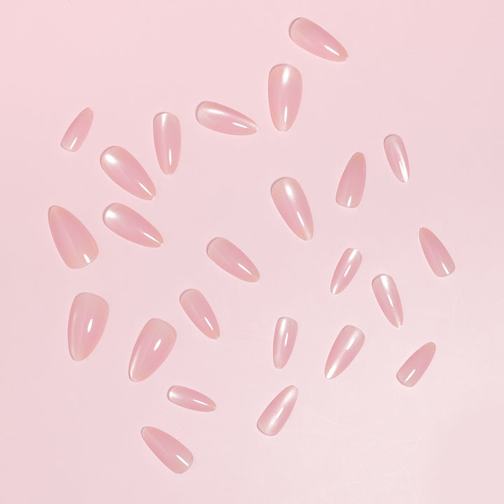 Professionelles glänzendes Press-On-Nagelset Karnz