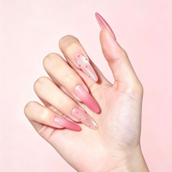 Künstlerische Lange Stiletto-Nagelverzierungen Karnz