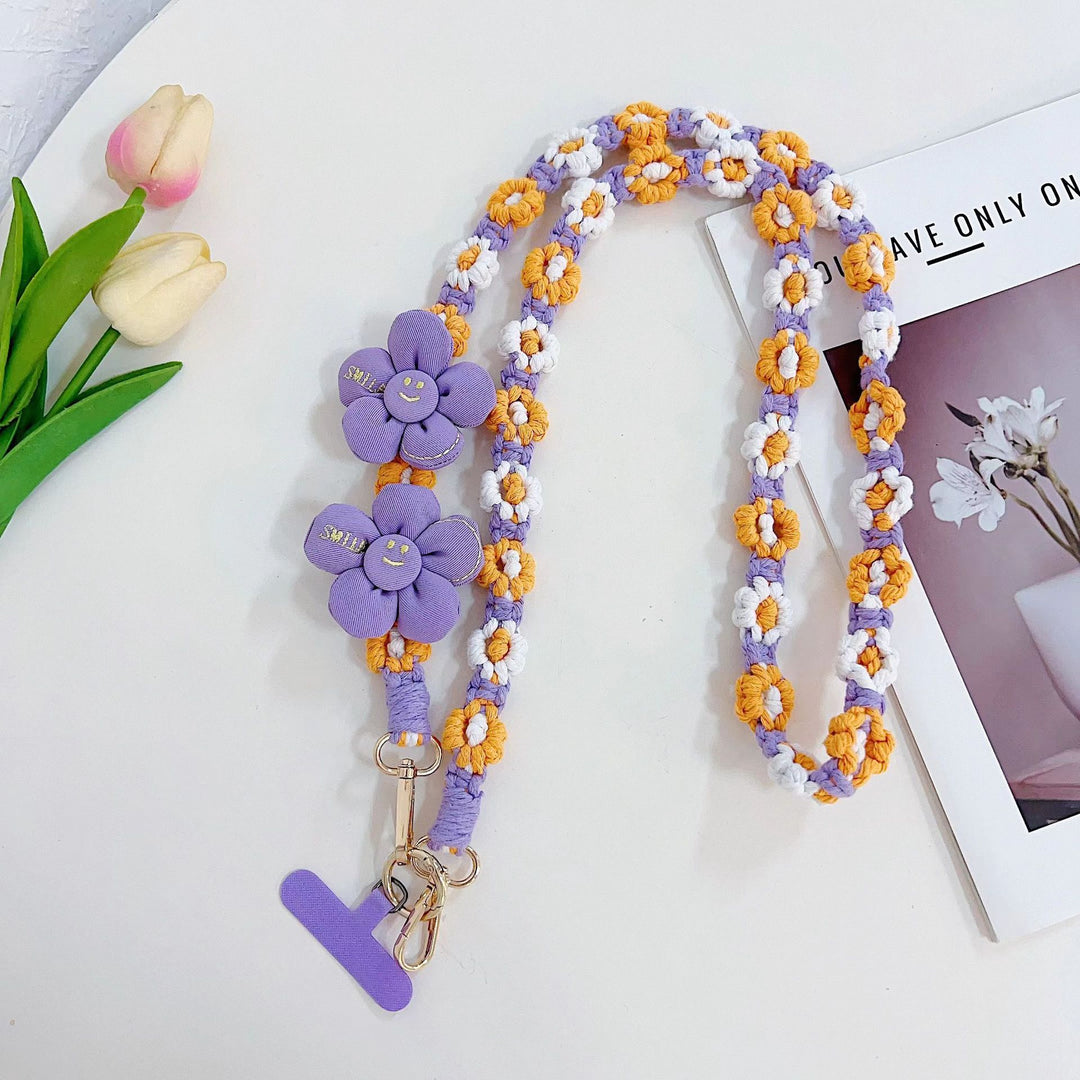 Blumendesign Verstellbare Brillenband Karnz
