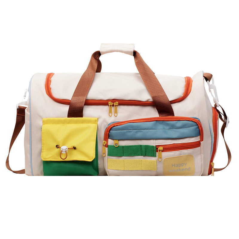 Bunter Mehrfach-Taschen Reise Duffle Bag