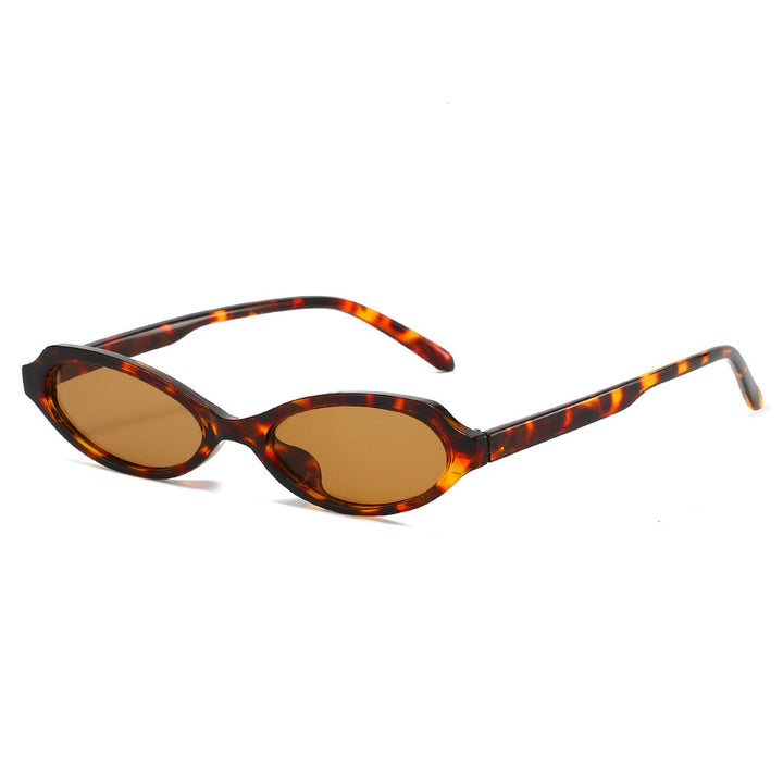 Modische ovale Rahmen-Sonnenbrille Karnz