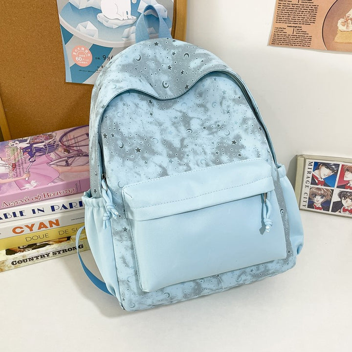 Künstlerisch gemusterter Rucksack