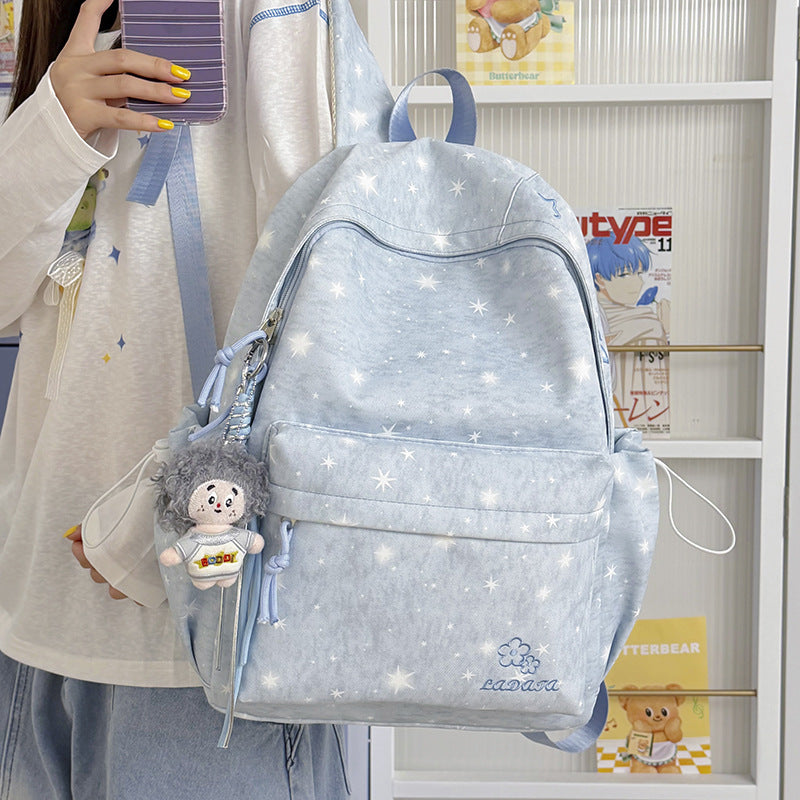 Niedlicher Sternenmuster-Rucksack Karnz