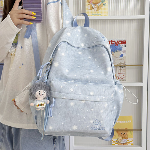 Niedlicher Sternenmuster-Rucksack Karnz