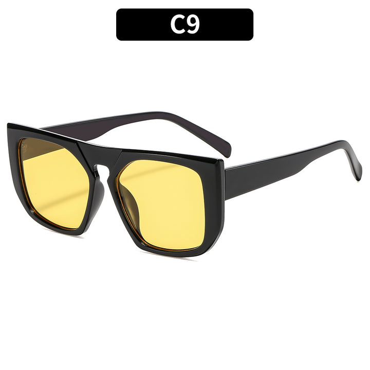 Chice Übergroße Quadratische Sonnenbrille