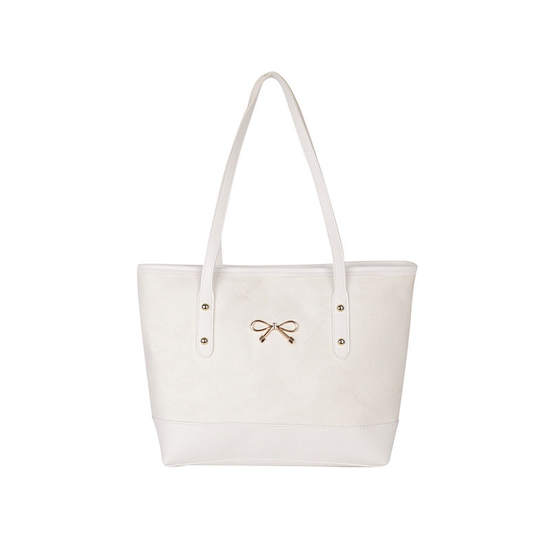 WoStylish Faux Suede Tote Bag Karnz