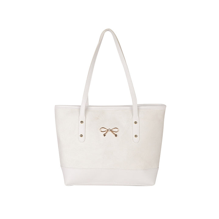 WoStylish Faux Suede Tote Bag Karnz