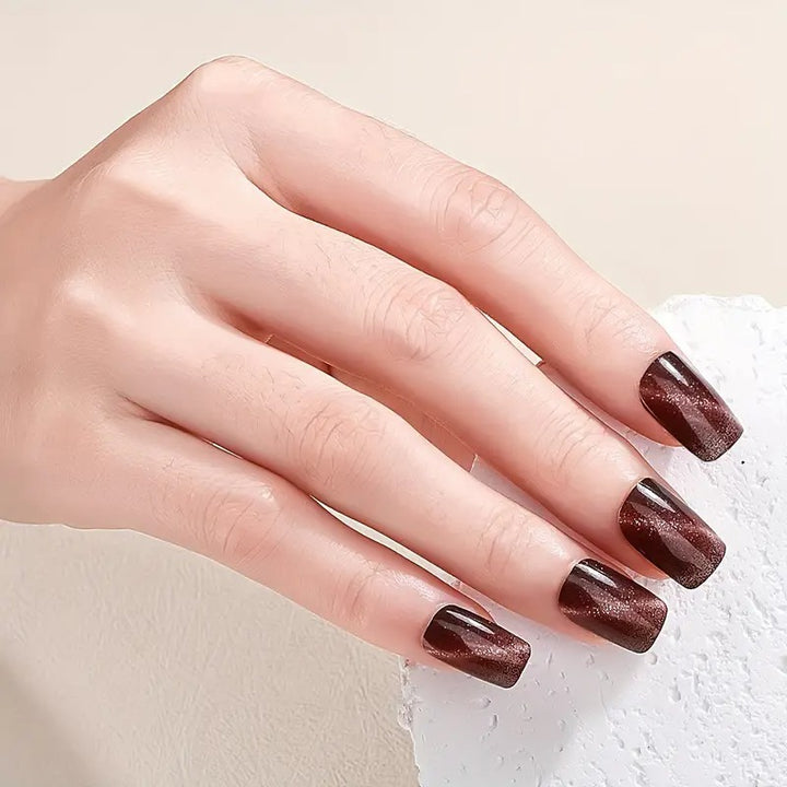 Glitzernde Nagelkunst Aufkleber