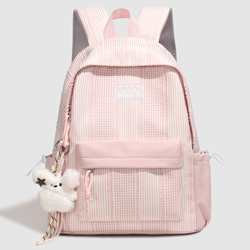 Stylischer gestreifter Design-Rucksack Karnz
