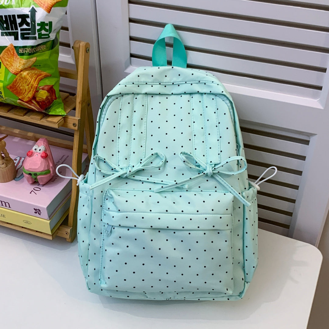 Punktet mönd Laptop Rucksack