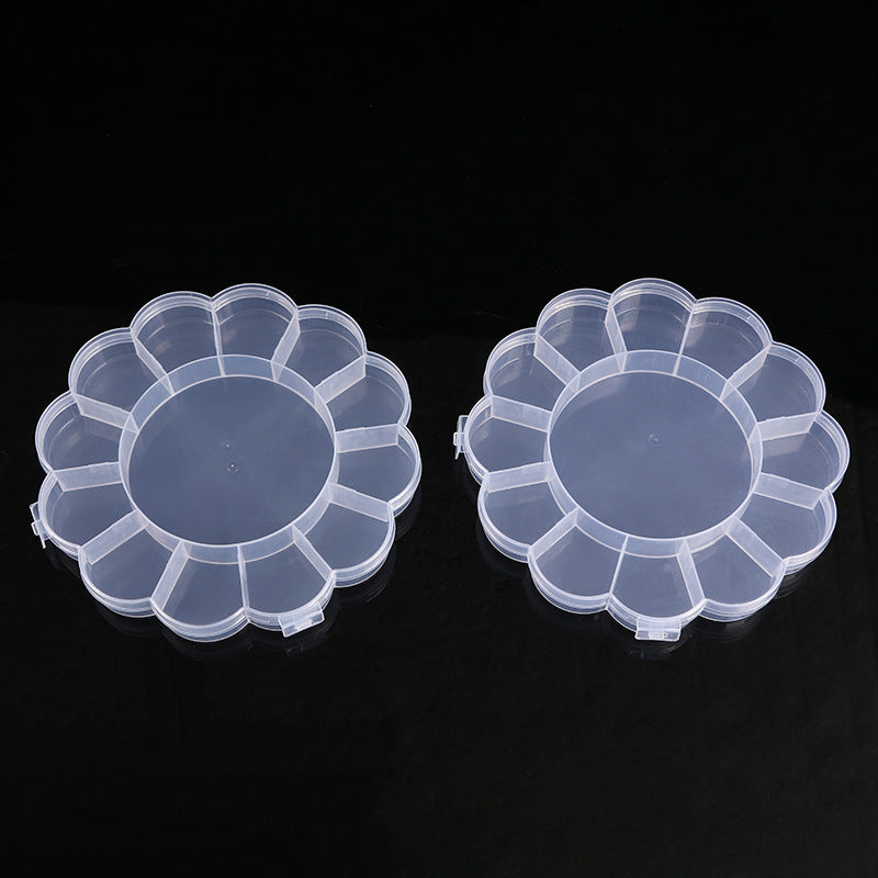 Blumenförmiger Multi-Compartment Aufbewahrungsorganisator Karnz