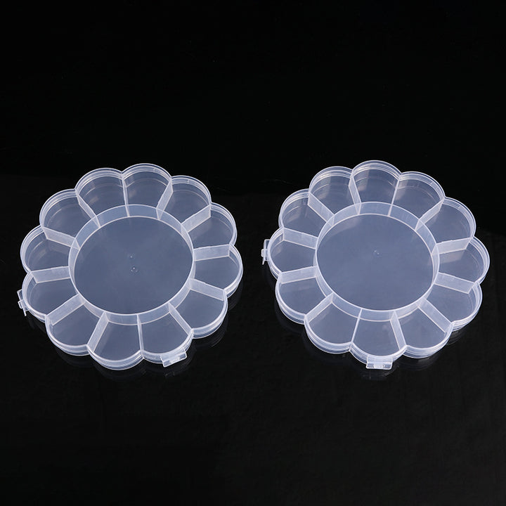 Blumenförmiger Multi-Compartment Aufbewahrungsorganisator Karnz