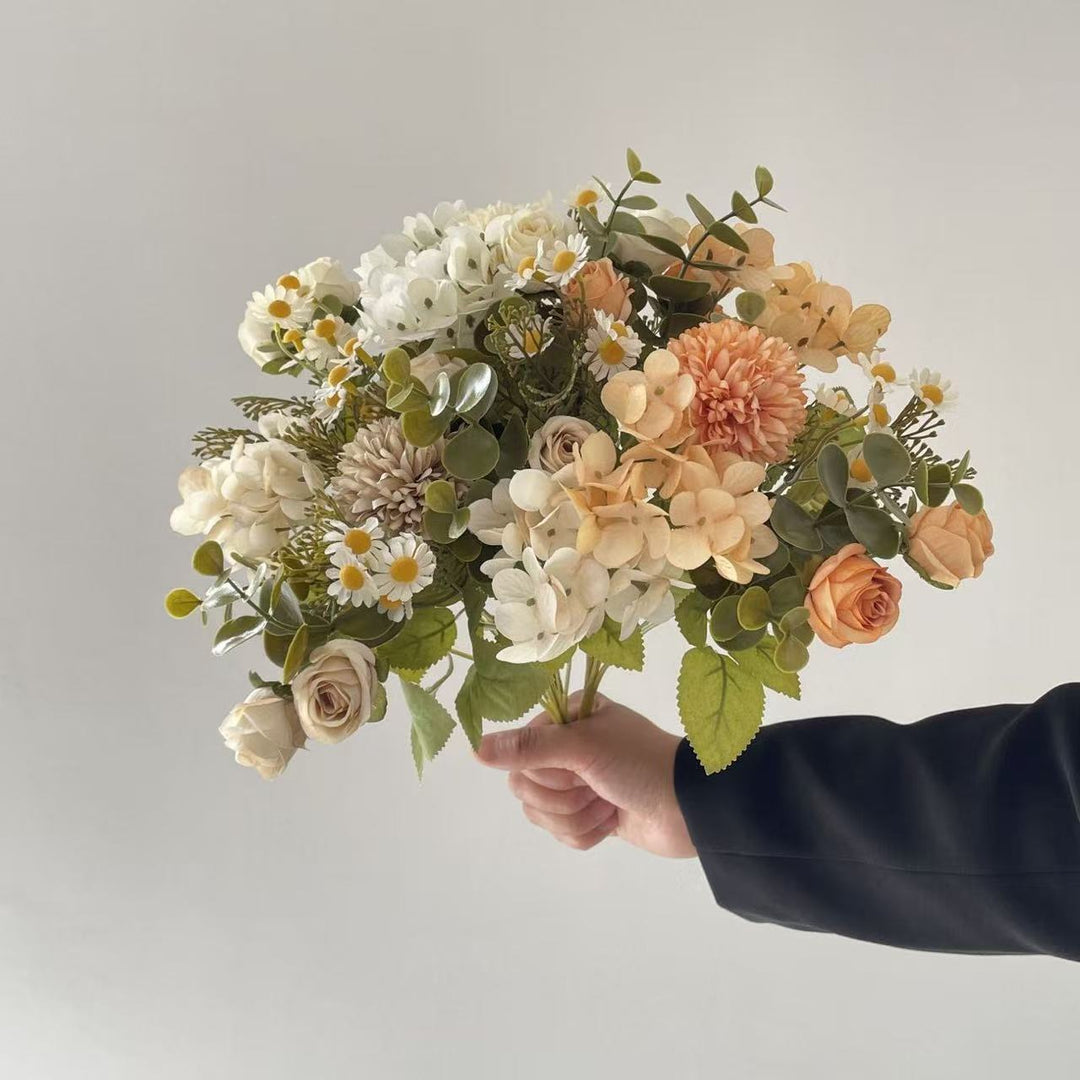 Dekorative Blumenmitte