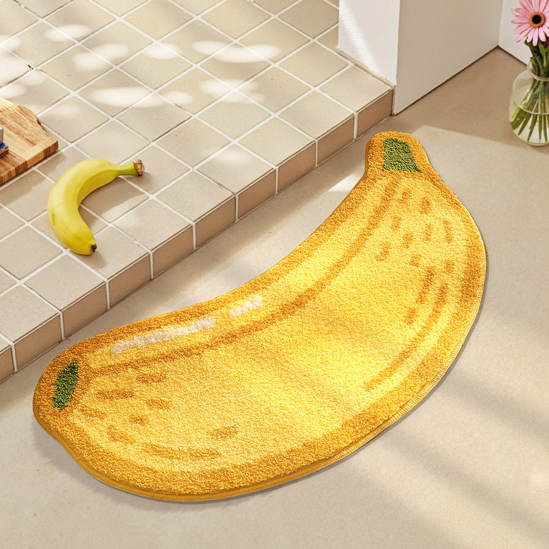 Dekorativer Zitronenförmiger Teppich für die Home Decor