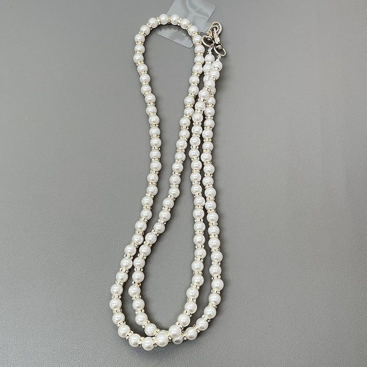 Elegante Perlenhalskette Karnz