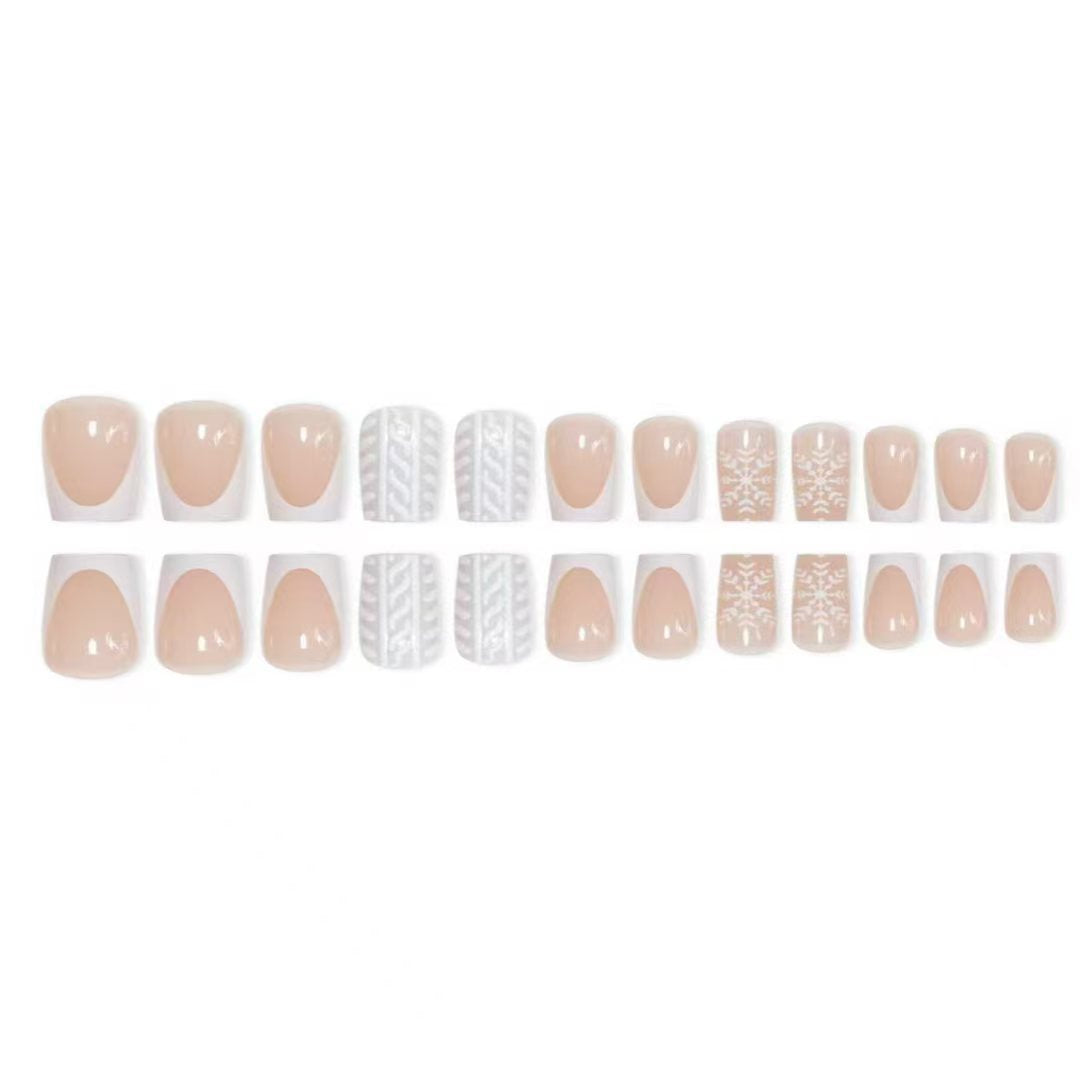 Winter-Themen Nagelkunstdesign Karnz