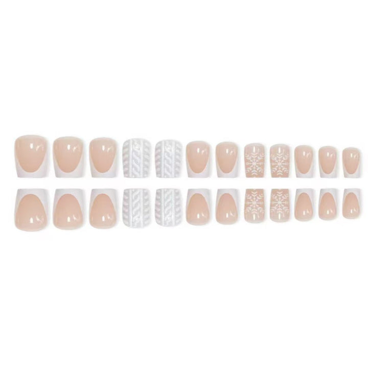 Winter-Themen Nagelkunstdesign Karnz