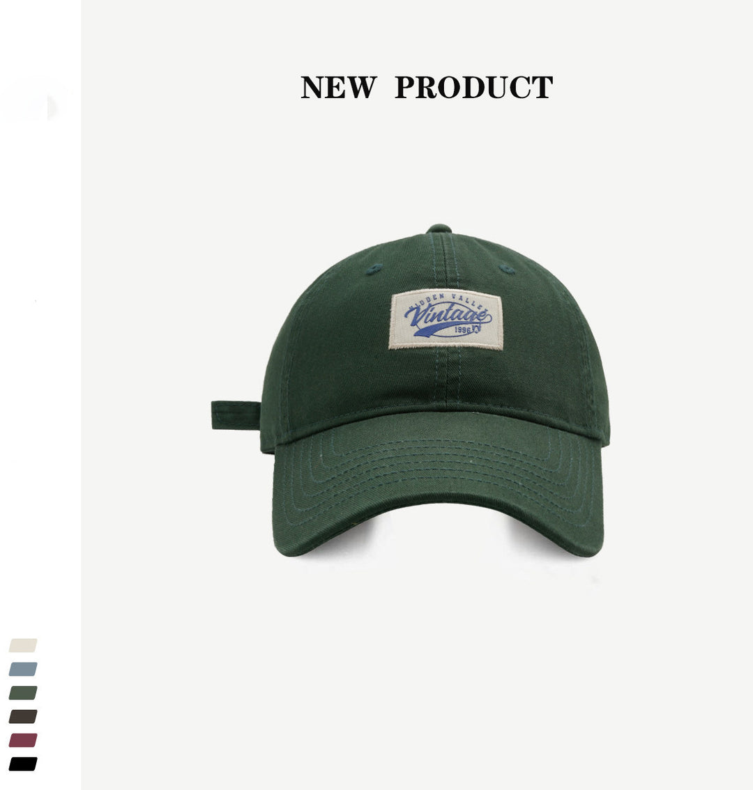 Vintage-inspirierte lässige Baumwolle verstellbare Kappe