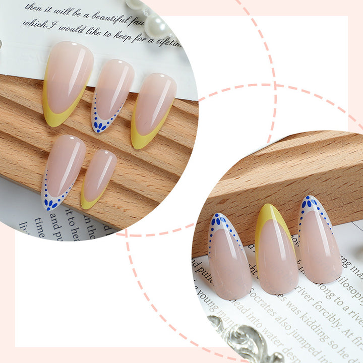 Premium Glänzende Gel Press-On Nagelspitzen Karnz