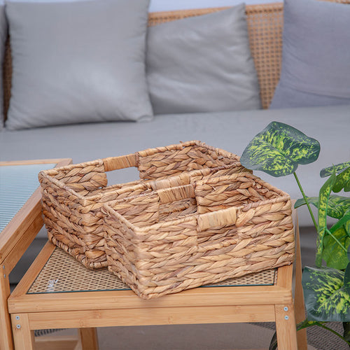 Naturale Handgefertigte Aufbewahrungskorb Karnz