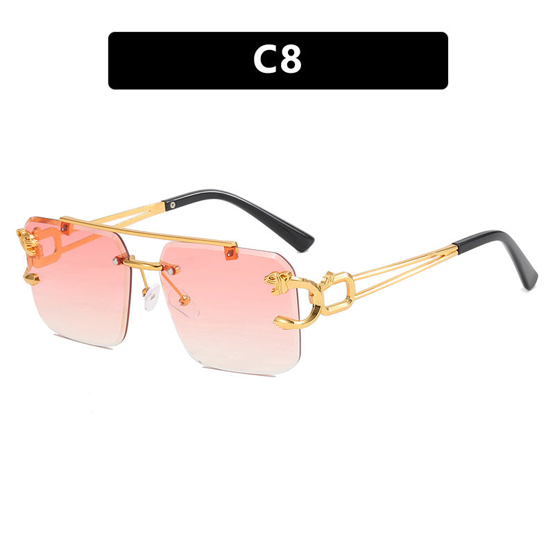 Damen Luxus-Sonnenbrille mit elegantem Metalldetail Karnz