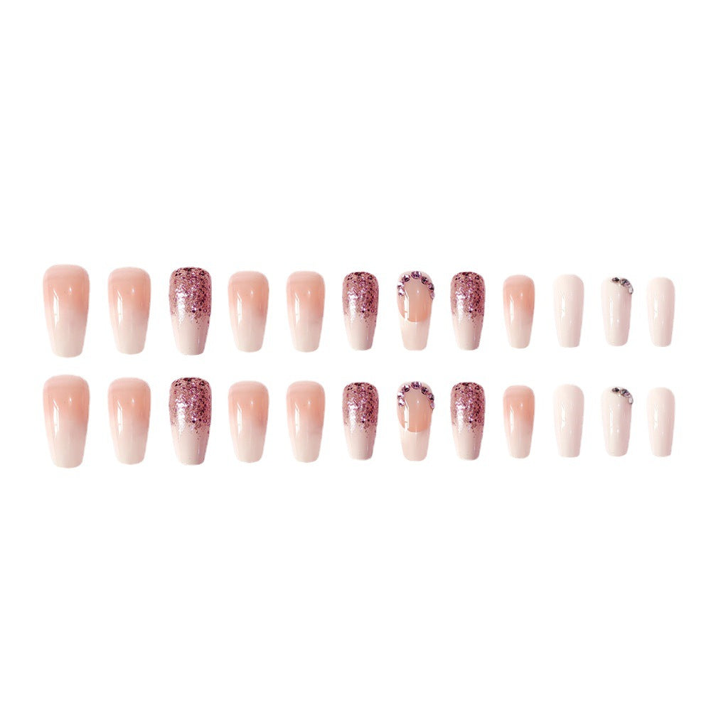 Dekoratives Press-On Nagelset Karnz