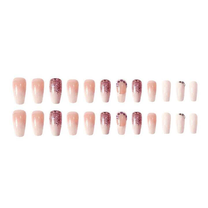 Dekoratives Press-On Nagelset Karnz