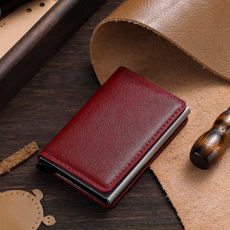 Premium Leder Visitenkartenhalter Karnz
