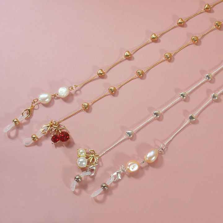 Elegantes Schmuckband mit Perlen und Silbernen Akzenten Karnz