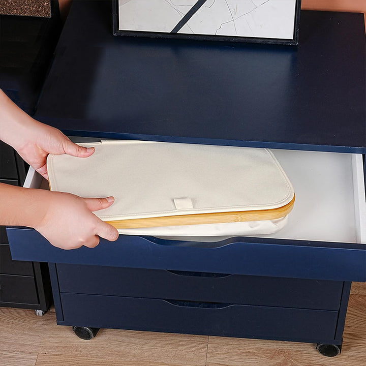 Eleganter Wäschekorb mit Abnehmbarem Innenbeutel Karnz