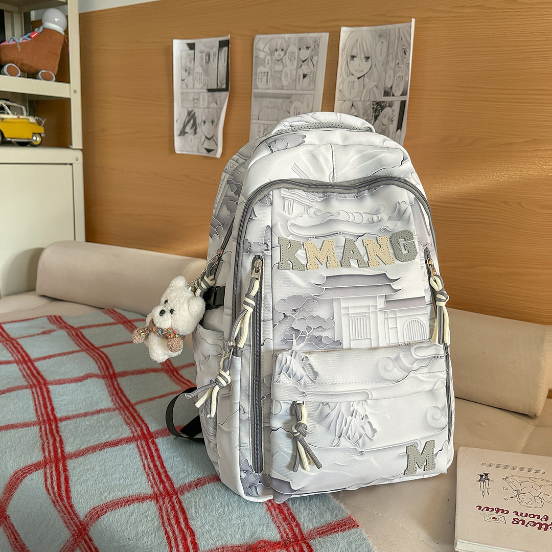 Künstlerischer Grafikdesign-Rucksack Karnz