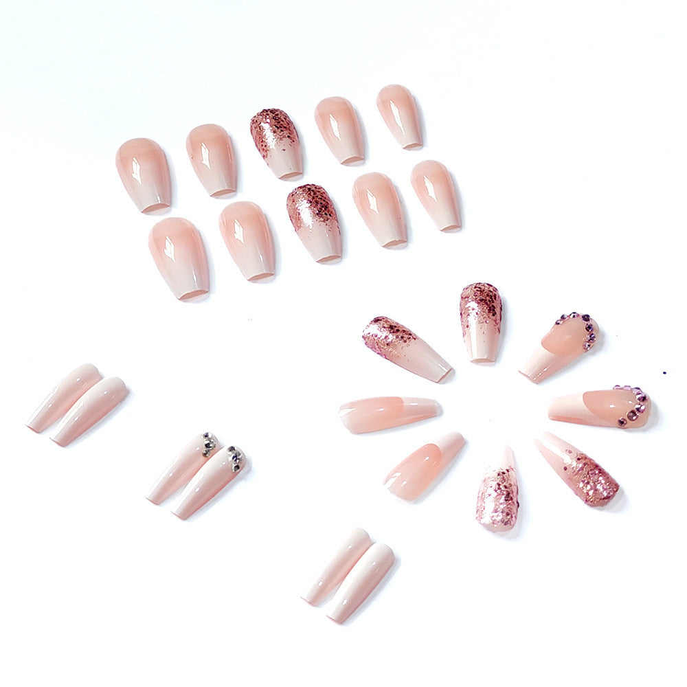Dekoratives Press-On Nagelset Karnz