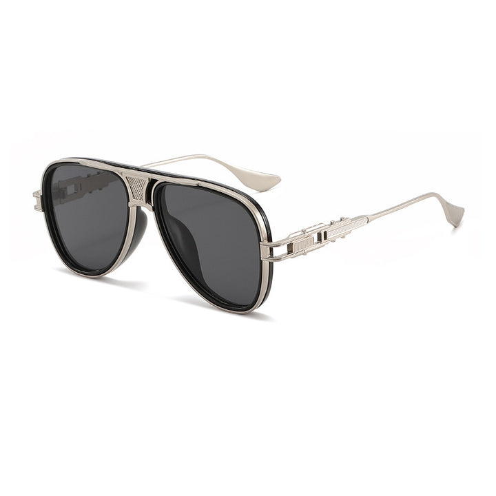 Retro Aviator Stil Sonnenbrillen Karnz