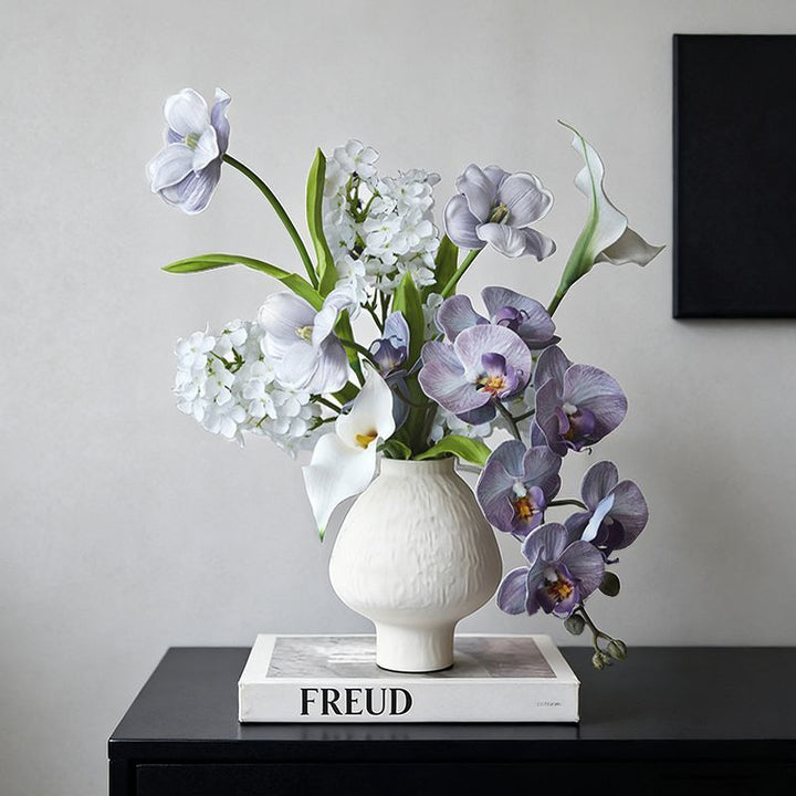 Premium Dekorative Florale Anzeige