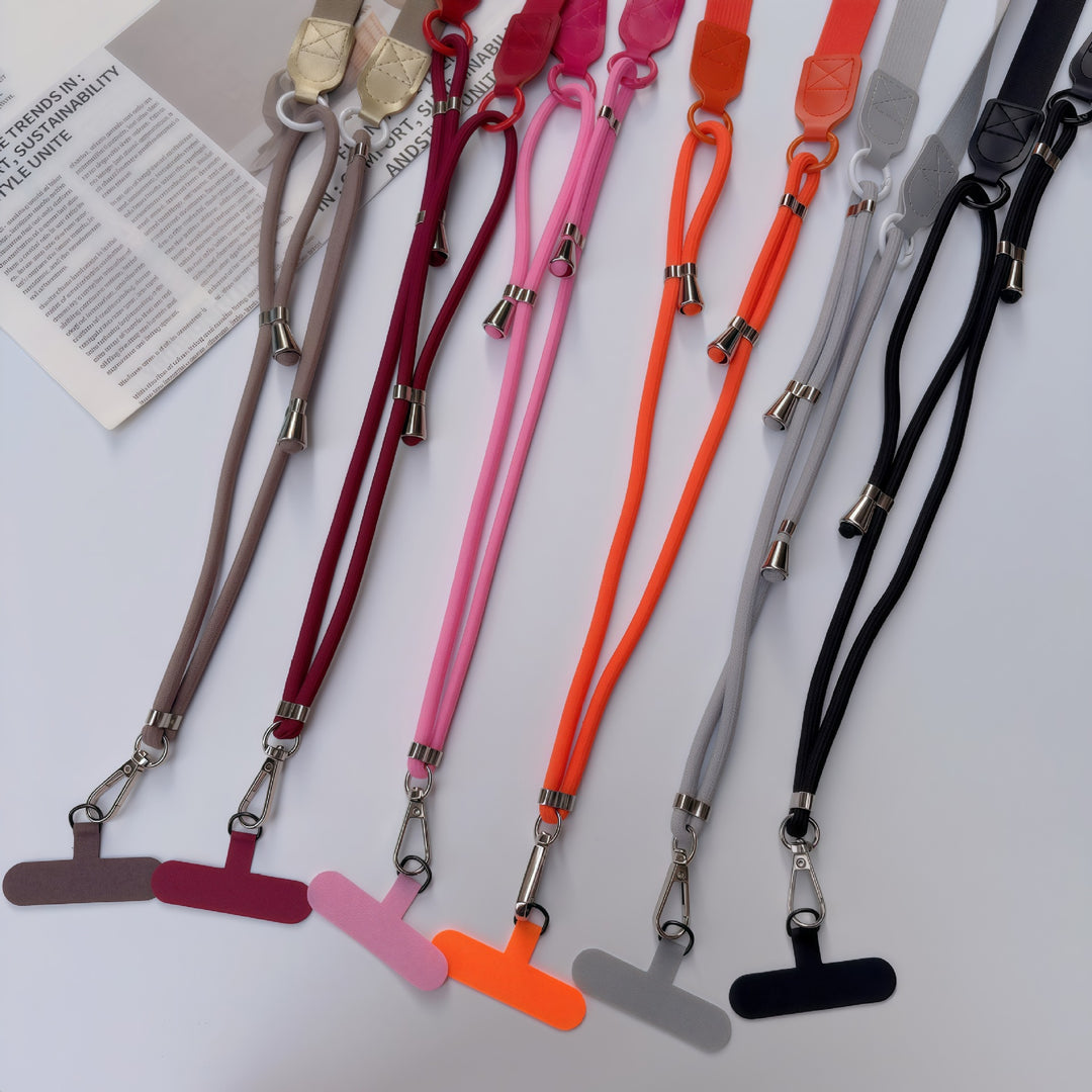 Multifunktionale verstellbare Halskette mit ID-Halter Karnz