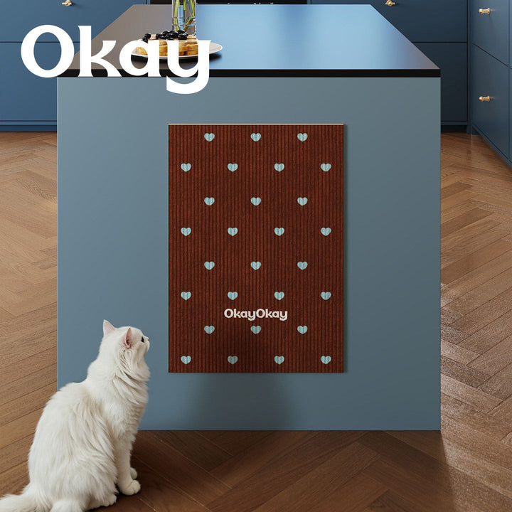 Decorative Absorbent Ribbed Kitchen Drying Mat