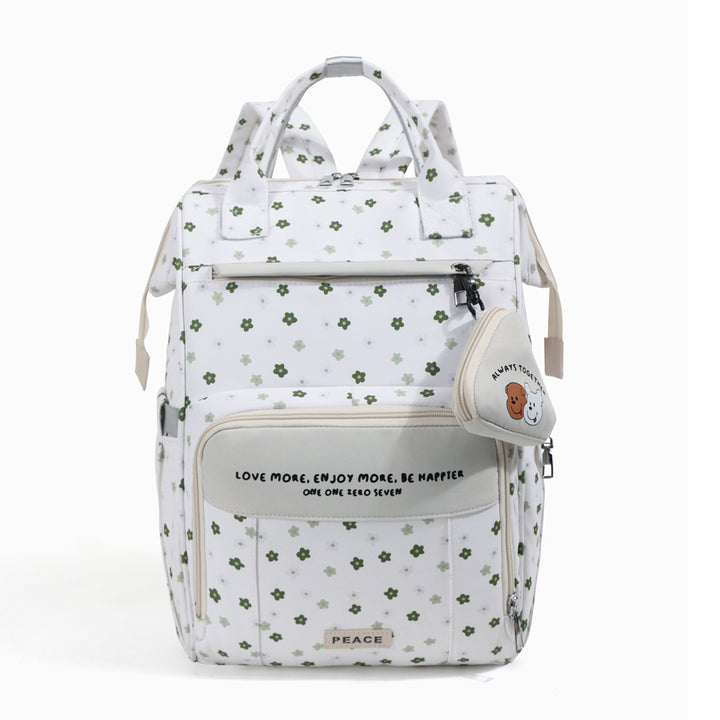 Stylische Blumendesign Schulrucksack Karnz