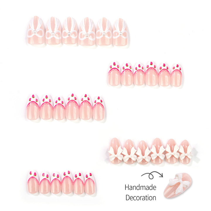 Manuelles dekoratives Aufkleber-Nagelkunst-Set
