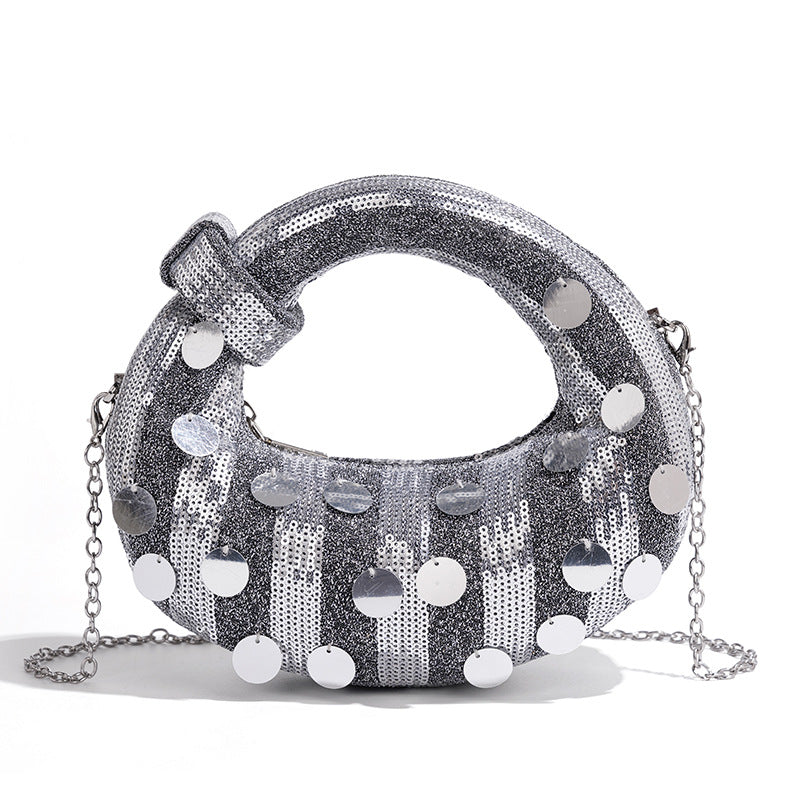 Chice Handtasche mit Strassverzierungen Karnz