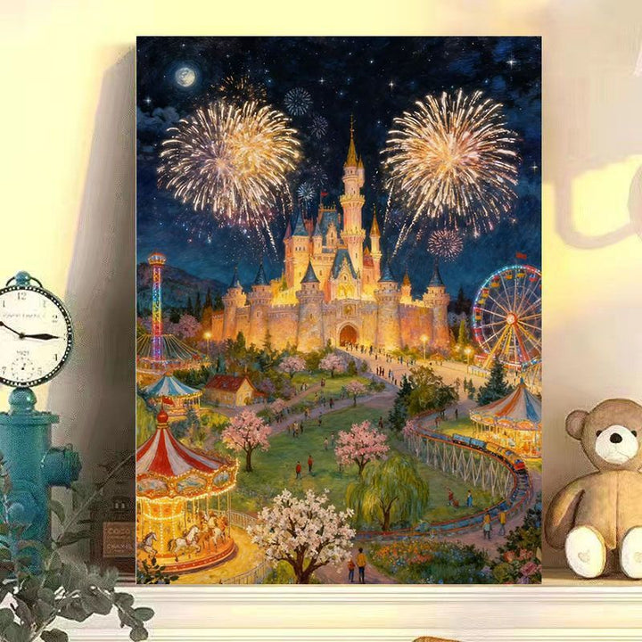 Fantasy Park Abenteuer Wandkunst Karnz