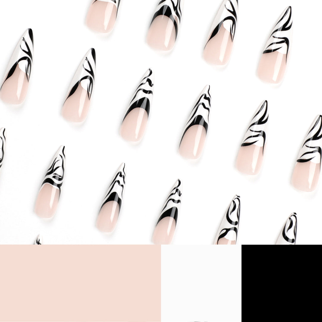 Kunstvolle Stiletto-Nägel Karnz