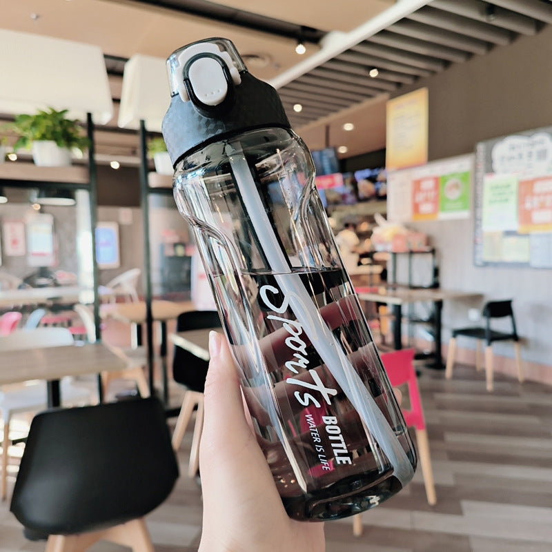 Damen Sportliche Trinkflasche mit innovativem Verschluss Karnz