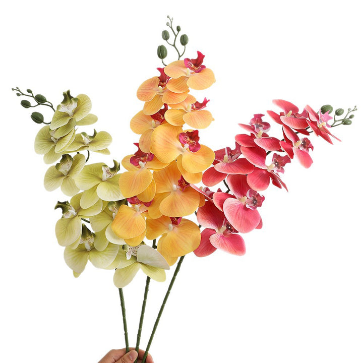 Künstlicher Orchideenstrauß mit eleganten Blüten Karnz