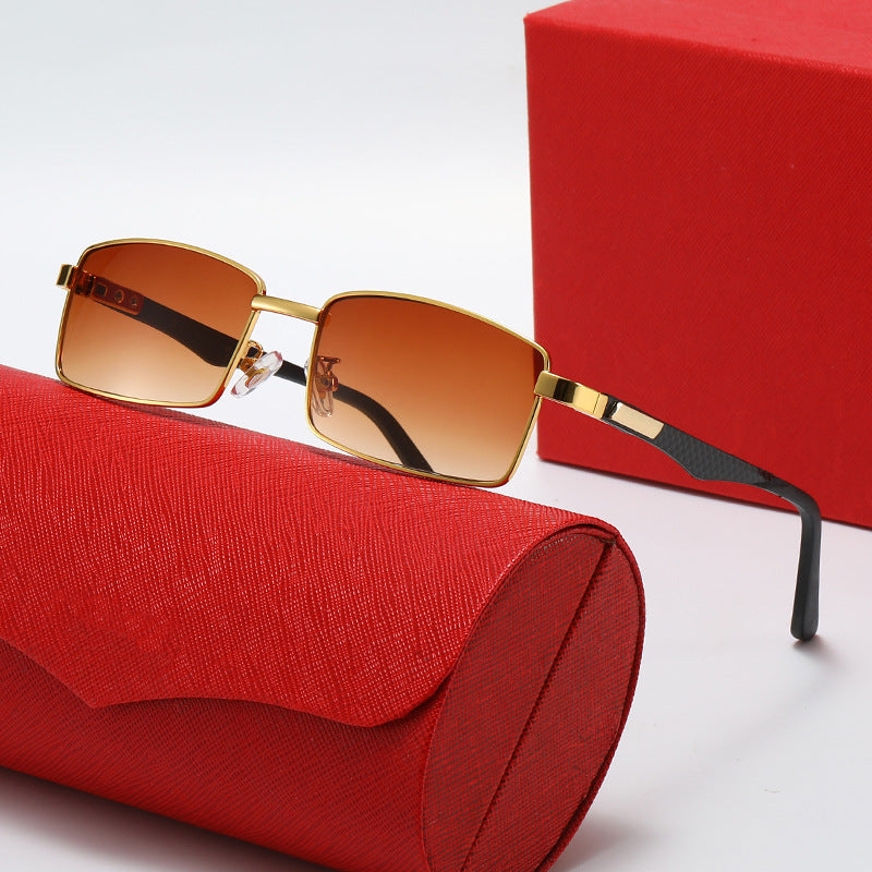 Damen modische Halbrahmenbrille mit eleganten Details Karnz