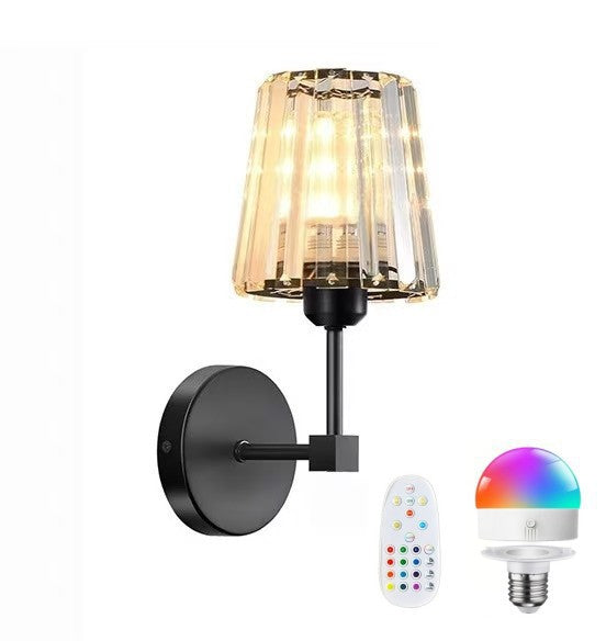 Elegante Kristall Wandlampe